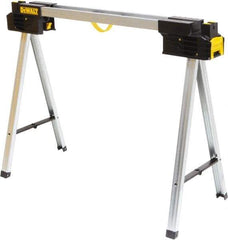 DeWALT - Ladder Folding Sawhorse - Black/Silver, Use with Lumber - Apex Tool & Supply