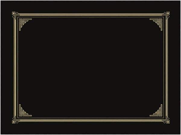 Geographic - 1 Piece Metallic Gray Document Holders-Certificate/Document - 9-3/4" High x 12-1/2" Wide - Apex Tool & Supply