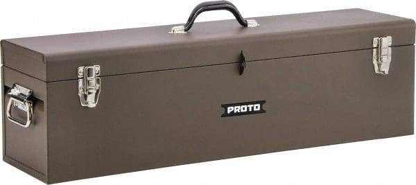 Proto - Tool Box - 20" Wide x 8-1/2" Deep x 9-1/2" High, Steel, Safety Red - Apex Tool & Supply