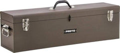 Proto - Tool Box - 26" Wide x 8-1/2" Deep x 9-1/2" High, Steel, Safety Red - Apex Tool & Supply