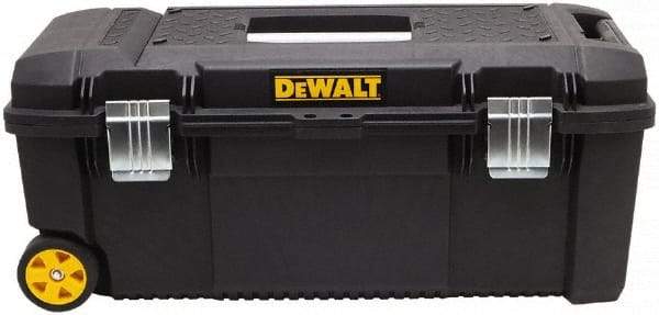 DeWALT - Tool Box - 28-1/2" Wide x 12-1/2" Deep x 12" High, Plastic, Black - Apex Tool & Supply