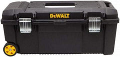 DeWALT - Tool Box - 28-1/2" Wide x 12-1/2" Deep x 12" High, Plastic, Black - Apex Tool & Supply