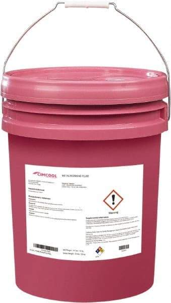 Cimcool - 5 Gal Pail Cutting & Grinding Fluid - Synthetic - Apex Tool & Supply
