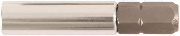 Wiha - 1/4" Insert, Hex Drive Bit Adapter - 1-1/2" OAL - Apex Tool & Supply