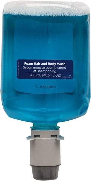 Georgia Pacific - 1,200 mL Dispenser Refill Aloe Fragrance Hair & Body Wash - Blue, For Use with 53057, 53058 & 53060 - Apex Tool & Supply