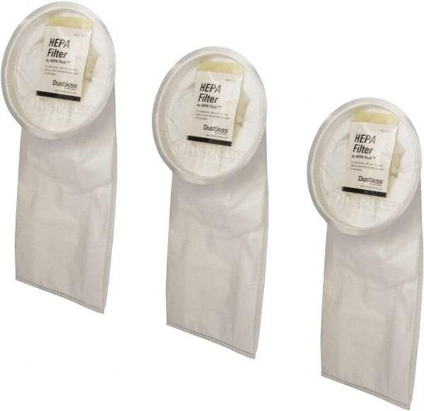 Dustless Technologies - 2.5 Gal HEPA & Critical Vacuum Filter - Use for Dry Pick-Up Only, For Use with 15505 - Apex Tool & Supply