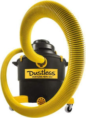 Dustless Technologies - 16 Gal, Plastic Tank, Vacuum - 5 hp, 11.5 Amps - Apex Tool & Supply