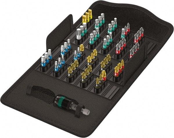 Wera - Posidriv Bit Set - 1/4" Drive - Apex Tool & Supply