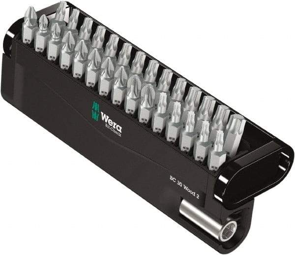 Wera - Posidriv Bit Set - 1/4" Drive - Apex Tool & Supply