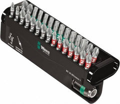 Wera - Posidriv Bit Set - 1/4" Drive - Apex Tool & Supply