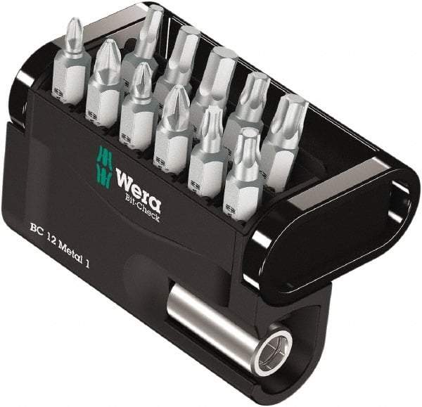 Wera - Posidriv Bit Set - 1/4" Drive - Apex Tool & Supply