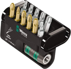 Wera - Posidriv Bit Set - 1/4" Drive - Apex Tool & Supply