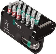 Wera - Posidriv Bit Set - 1/4" Drive - Apex Tool & Supply