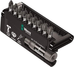 Wera - Posidriv Bit Set - 1/4" Drive - Apex Tool & Supply
