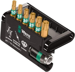 Wera - Posidriv Bit Set - 1/4" Drive - Apex Tool & Supply