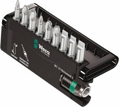 Wera - Posidriv Bit Set - 1/4" Drive - Apex Tool & Supply