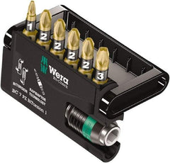 Wera - Posidriv Bit Set - 1/4" Drive - Apex Tool & Supply