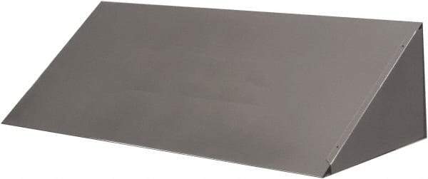 Durham - 33-3/4" Wide x 8-5/8" High, Gray Bin Cover - Use with 12" Deep Bins - Apex Tool & Supply