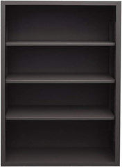 Durham - 3 Shelves, 3,600 Lb Capacity, Closed Shelving System - 48" Wide x 24" Deep x 60" High, Gray - Apex Tool & Supply