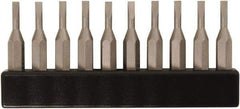 Wiha - 4mm Blade, 5/32" Drive Slotted Screwdriver Bit - 1-7/64" OAL - Apex Tool & Supply