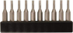Wiha - 3.5mm Blade, 5/32" Drive Slotted Screwdriver Bit - 1-7/64" OAL - Apex Tool & Supply