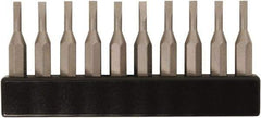 Wiha - 2.5mm Blade, 5/32" Drive Slotted Screwdriver Bit - 1-7/64" OAL - Apex Tool & Supply