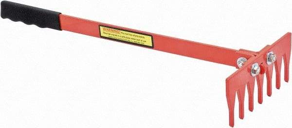 Interstate - Steel Rake - 19" OAL - Apex Tool & Supply