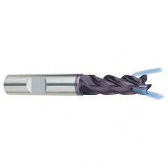 6mm Dia. - 57mm OAL - 4 FL Variable Helix Firex Carbide End Mill - Apex Tool & Supply