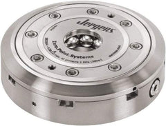 Jergens - ZPS Hydraulic CNC Quick Change Clamping Module - 1 Module Center, M22 Top Mount, 25 kN Retention Force, 50 bar (725 Lb/Sq In) Unlocking Pressure, 0.005mm Repeatability - Apex Tool & Supply