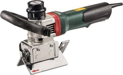 Metabo - 0 to 90° Bevel Angle, 3/8" Bevel Capacity, 12,500 RPM, 840 Power Rating, Electric Beveler - 13 Amps, 1/4" Min Workpiece Thickness - Apex Tool & Supply