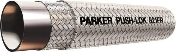 Parker - 1/4" ID x 1/2" OD CTL Push-on Air Hose - 350 Working psi, -40 to 212°F, White - Apex Tool & Supply