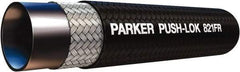 Parker - 1/2" ID x 0.78" OD CTL Push-on Air Hose - 300 Working psi, -40 to 212°F, Black - Apex Tool & Supply