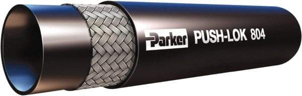 Parker - 5/8" ID x 0.91" OD CTL Push-on Air Hose - 150 Working psi, -40 to 158°F, Black - Apex Tool & Supply