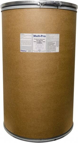 Detco - 400 Lb Drum Sodium Chloride Granules - Effective to -6°F - Apex Tool & Supply