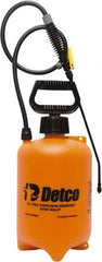 Detco - 2 Gal Chemical Safe Garden Hand Sprayer - Use with Cleaners/Degreasers, Polyethylene Tank, Wide Mouth, Flexible Hose - Apex Tool & Supply