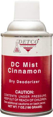 Detco - 7 oz Air Freshener Dispenser Refill - Cinnamon, Compatible with EQD004 - Apex Tool & Supply