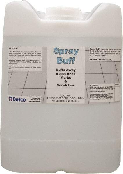 Detco - 5 Gal Drum Spray Buff - Use on Hard Floors - Apex Tool & Supply