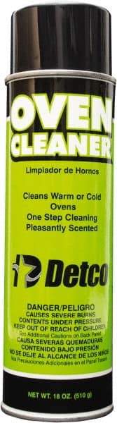 Detco - 18 oz Aerosol Oven Cleaner - Comes in Aerosol - Apex Tool & Supply