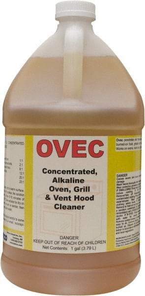 Detco - 1 Gal Liquid Oven Cleaner - Comes in Bottle - Apex Tool & Supply