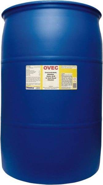 Detco - 55 Gal Liquid Oven Cleaner - Comes in Drum - Apex Tool & Supply