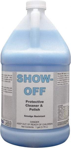 Detco - 1 Gal Bottle Unscented Glass Cleaner - Use on Glass, Plastic Surfaces - Apex Tool & Supply