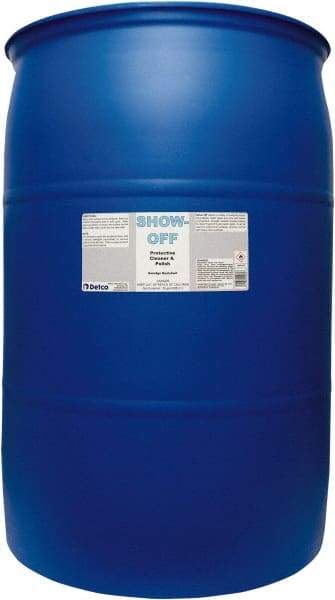 Detco - 55 Gal Drum Unscented Glass Cleaner - Use on Glass, Plastic Surfaces - Apex Tool & Supply