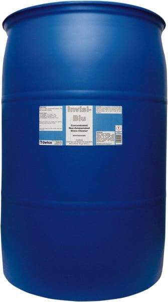 Detco - 55 Gal Drum Unscented Glass Cleaner - Concentrated, Use on Glass - Apex Tool & Supply