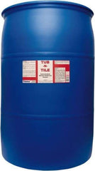 Detco - 55 Gal Drum Liquid Bathroom Cleaner - Unscented Scent, Nonacidic, Bath Fixtures - Apex Tool & Supply