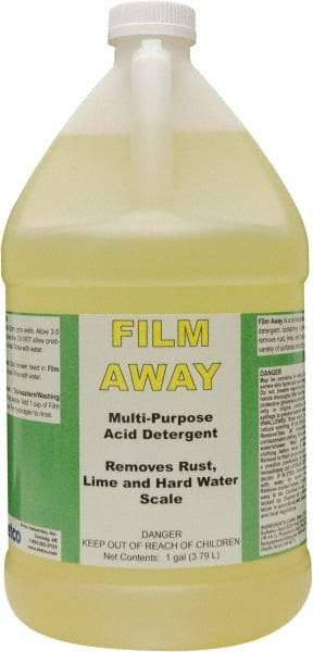 Detco - 1 Gal Jug Liquid Bathroom Cleaner - Unscented Scent, Bath Fixtures - Apex Tool & Supply