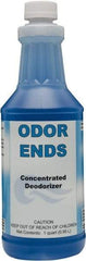 Detco - 32 oz Bottle Deodorizer - Liquid, Unscented, Concentrated, Environmentally Safe - Apex Tool & Supply