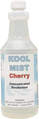 Detco - 32 oz Bottle Deodorizer - Liquid, Cherry Scent, Concentrated, Environmentally Safe - Apex Tool & Supply
