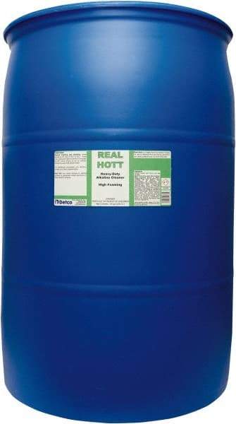 Detco - 55 Gal Drum Cleaner/Degreaser - Liquid, Alkaline, Unscented - Apex Tool & Supply