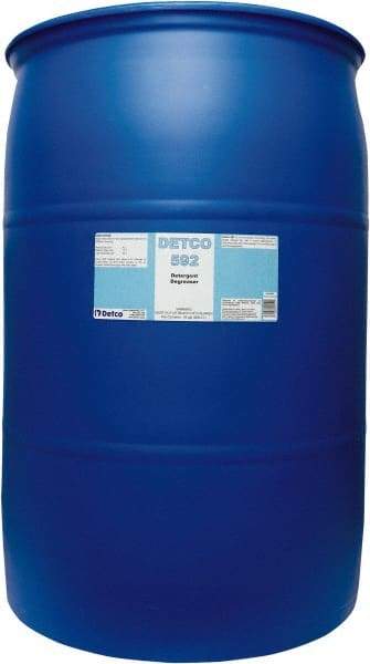 Detco - 55 Gal Drum Cleaner/Degreaser - Liquid, Butyl-Free, Unscented - Apex Tool & Supply