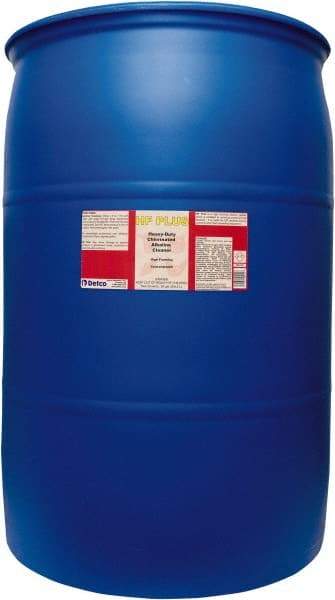 Detco - 55 Gal Drum Cleaner/Degreaser - Liquid, Alkaline, Unscented - Apex Tool & Supply